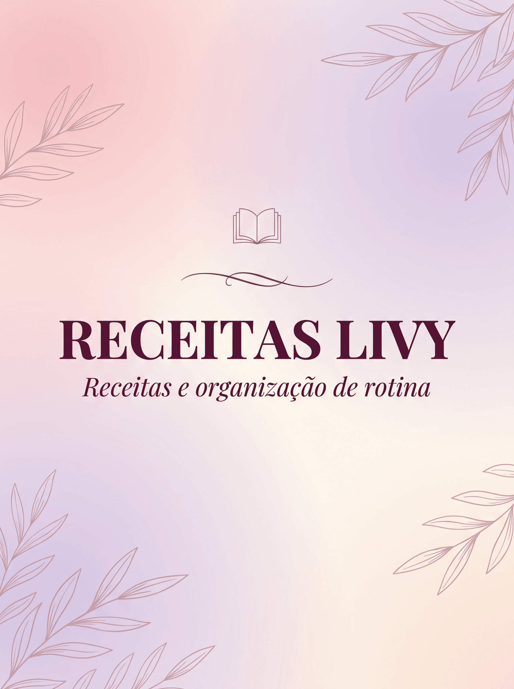 Capa do e-book Receitas Livy
